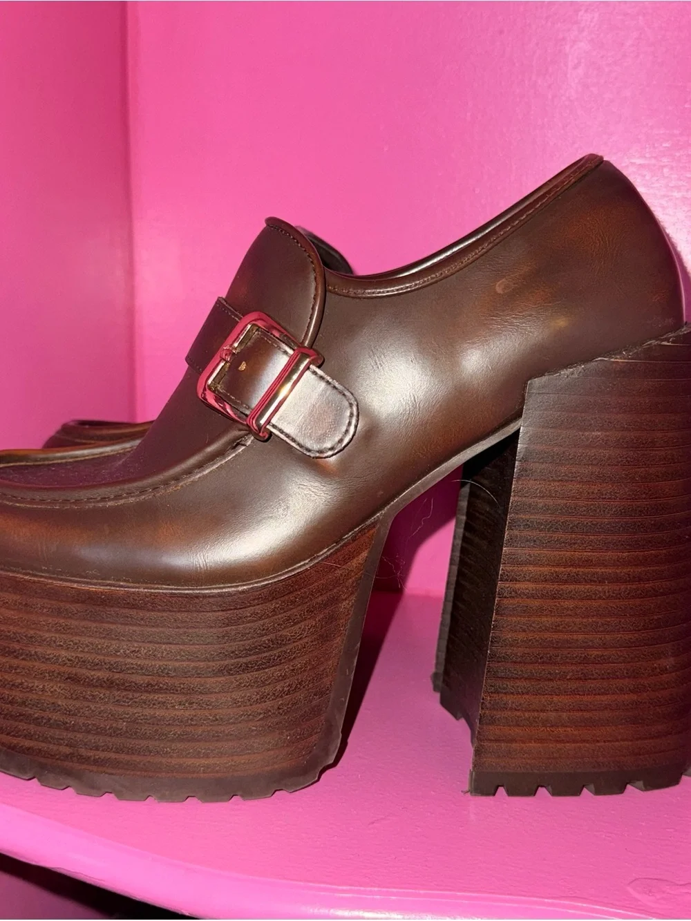 Steve Madden Kerrigan Platform Loafer size 7.5